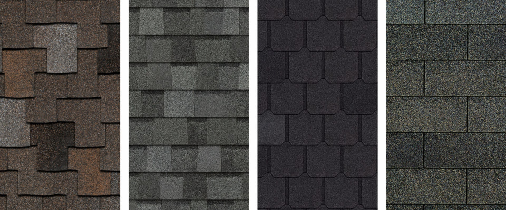 What are the 5 most common types of roofing?