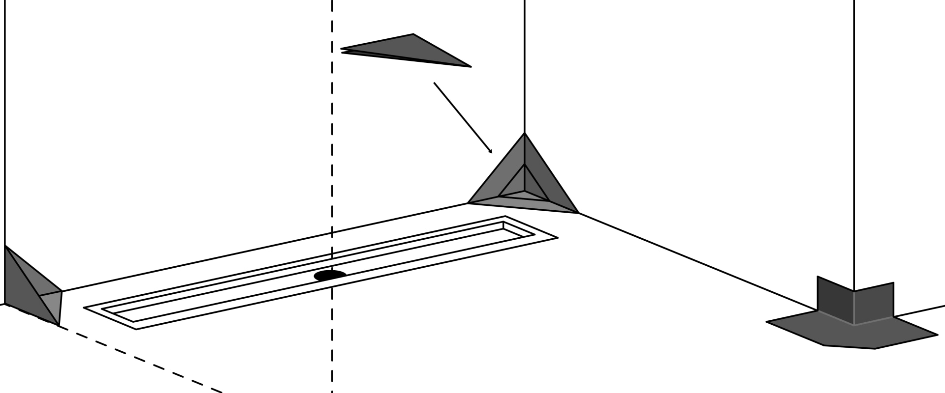 What are the 4 steps to waterproofing?