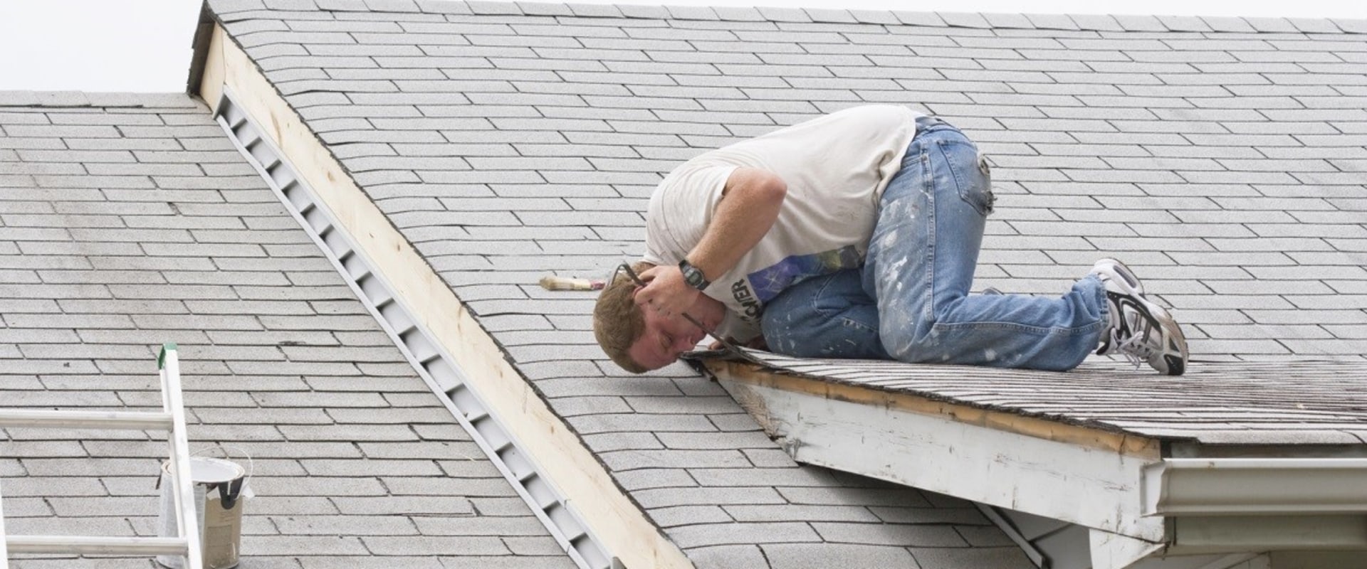 What is the best indication of a deteriorating roof?