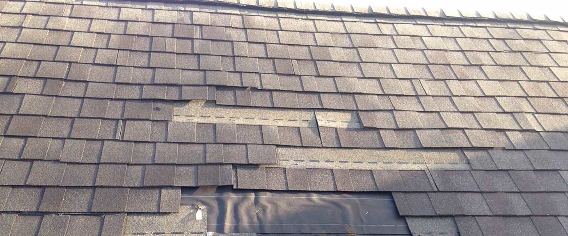 What is the most common problem with roof shingles?