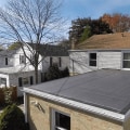 What material can you put on a flat roof?