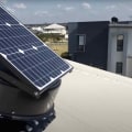 How close can solar panels be to vents?