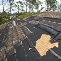 What does storm damage to roof look like?