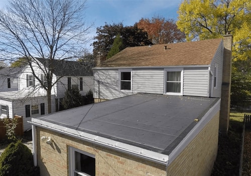 What material can you put on a flat roof?