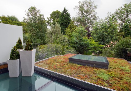 How do you turn a flat roof into a green roof?